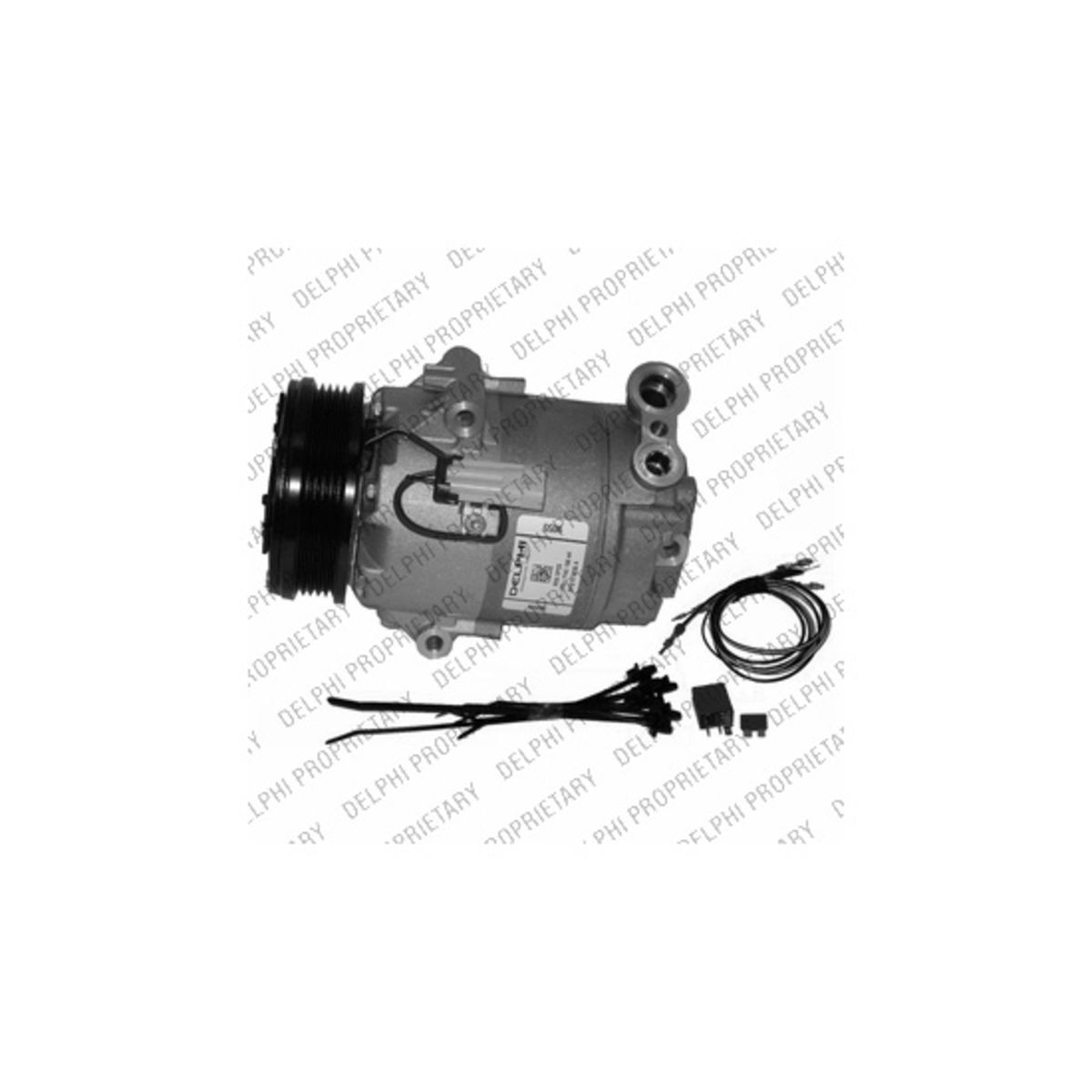 Ilmastoinnin kompressori DELPHI TSP0155458