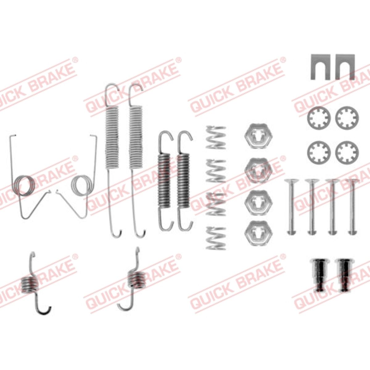 Tarvikesarja, jarrukengät QUICK BRAKE 105-0614