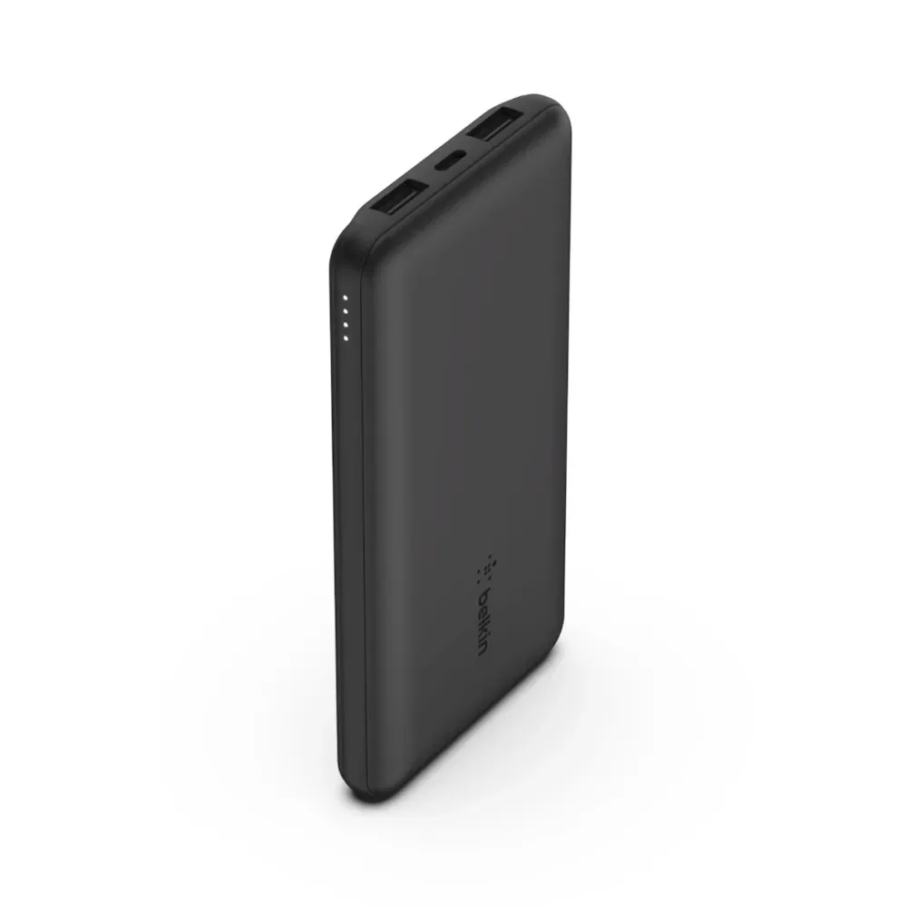 Belkin 10K Teho Bank w/USB-C 15W - Musta - 10000 mAh