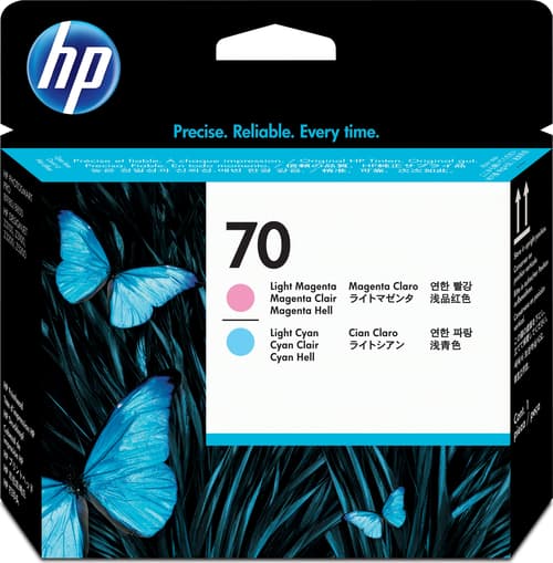 HP HP 70 Tulostuspää vaalea syaani/magenta C9405A Vastaa: N/A