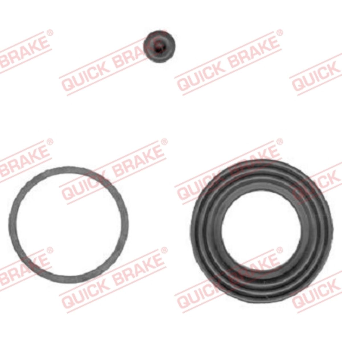 Jarrusatulan korjaussarja QUICK BRAKE 114-0074