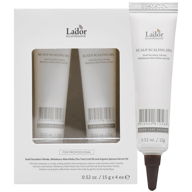La'Dor Scalp Scaling Spa syväpuhdistava balsami päänahalle 4X15 G