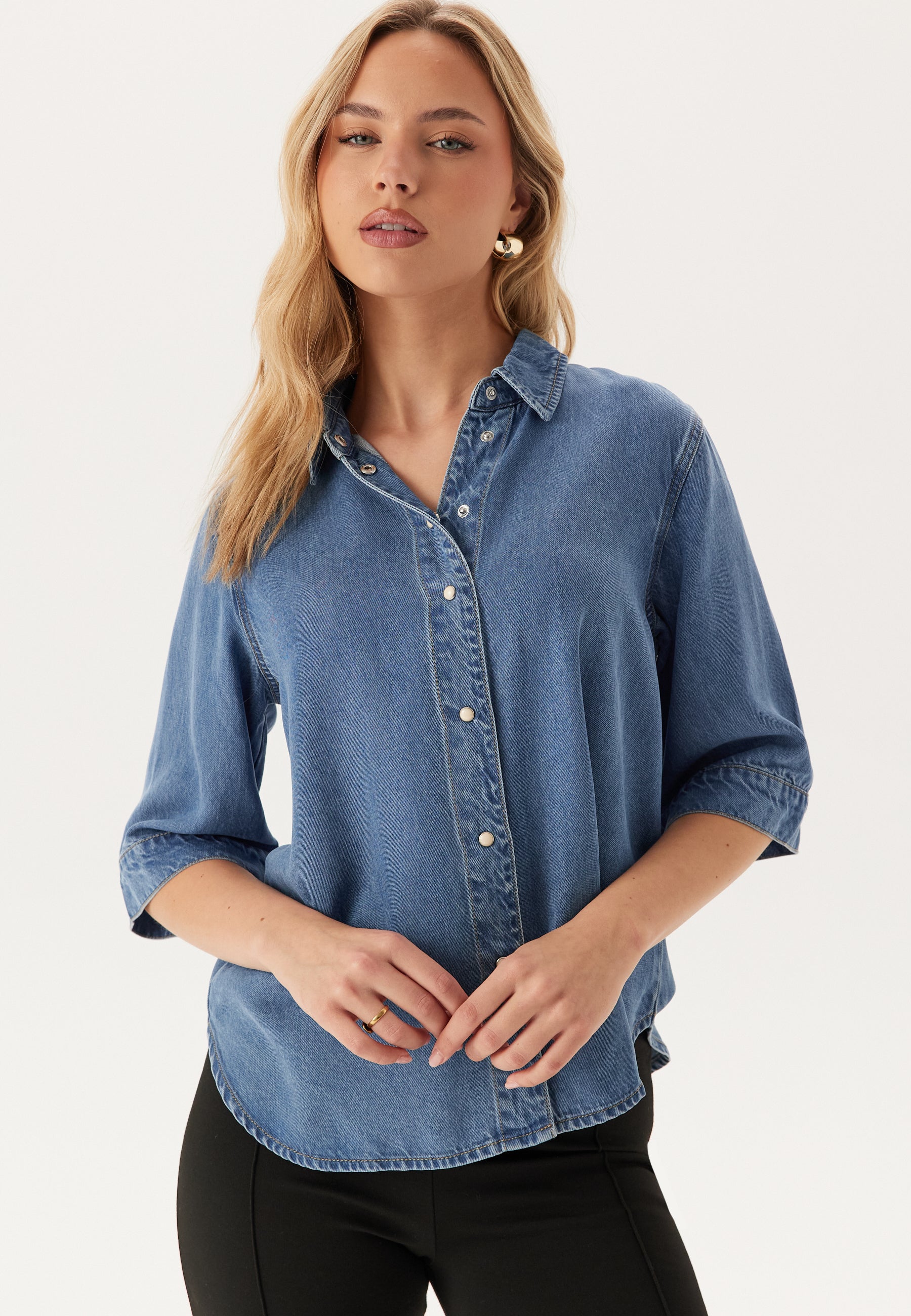 OBJECT Pusero 'OBJFrame' sininen denim