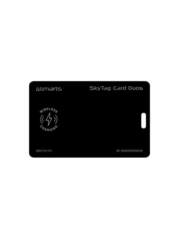 4smarts Location Finder SkyTag Card Duos ReCharge black