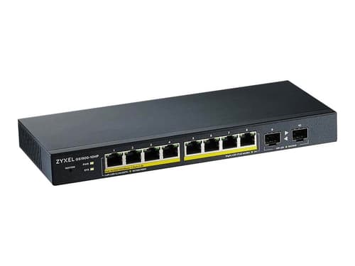 ZyXEL GS1900-10HP Switch 8-port Gigabit PoE+