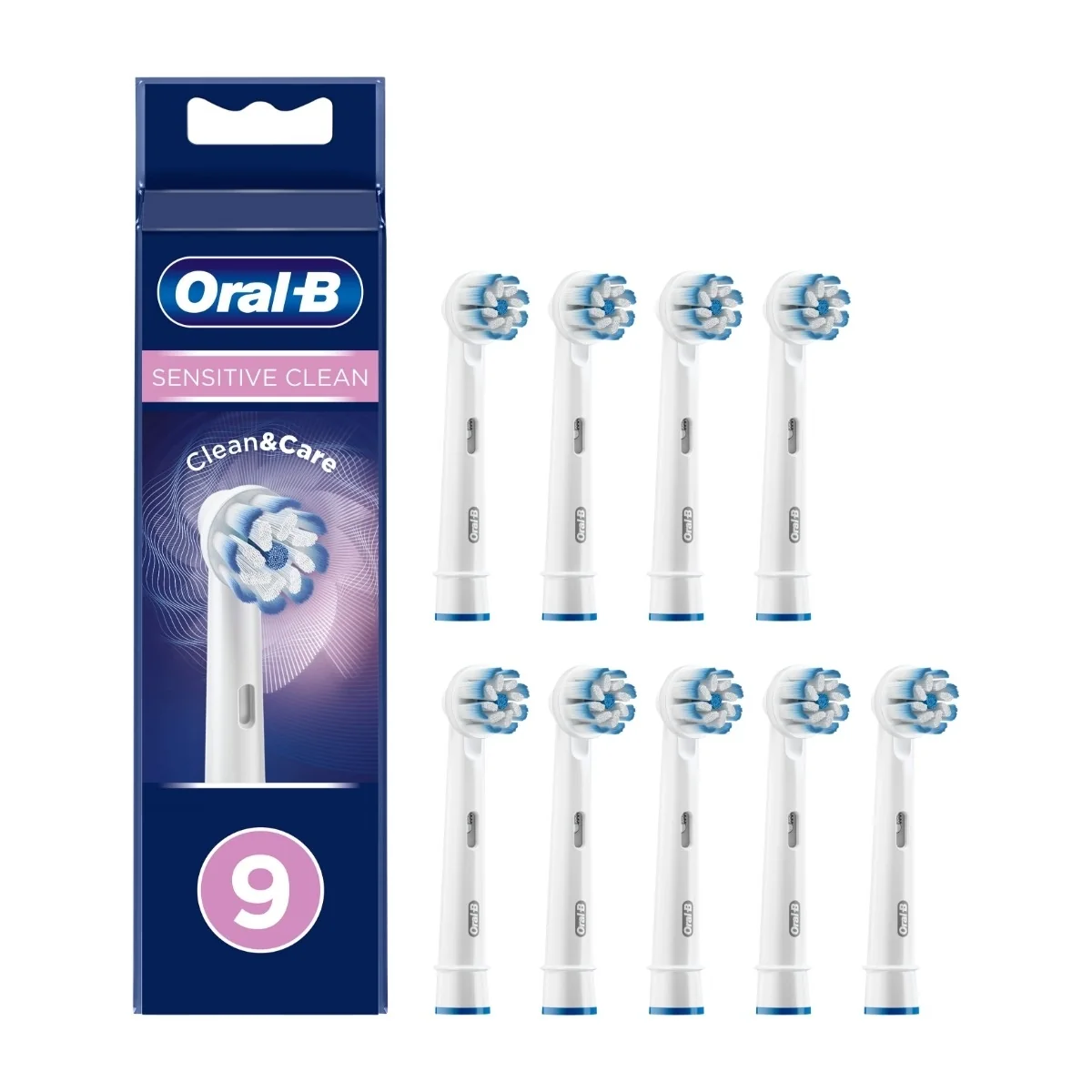 Oral-B Sensitive Clean&Care vaihtoharjat 9 kpl