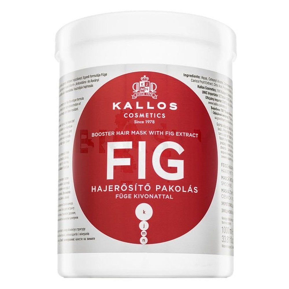 Kallos Fig Booster 1000 ml — Maschera per capelli