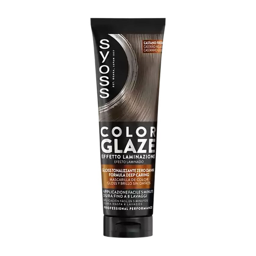 Syoss Color Glaze laminoivaikutuksella CASTANO FREDDO