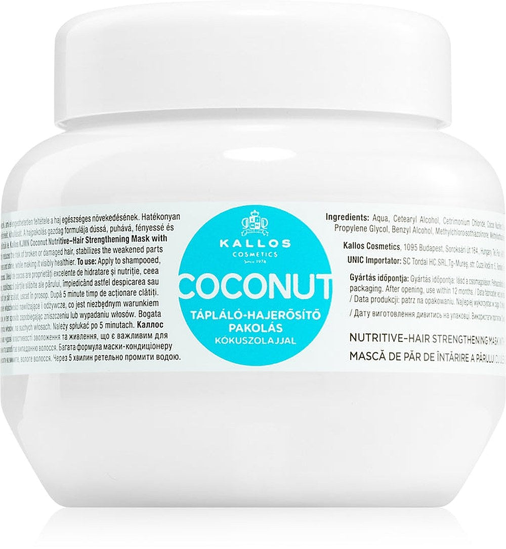 Kallos Coconut Mask KJMN (Hair Mask) - Tilavuus: 275 ml