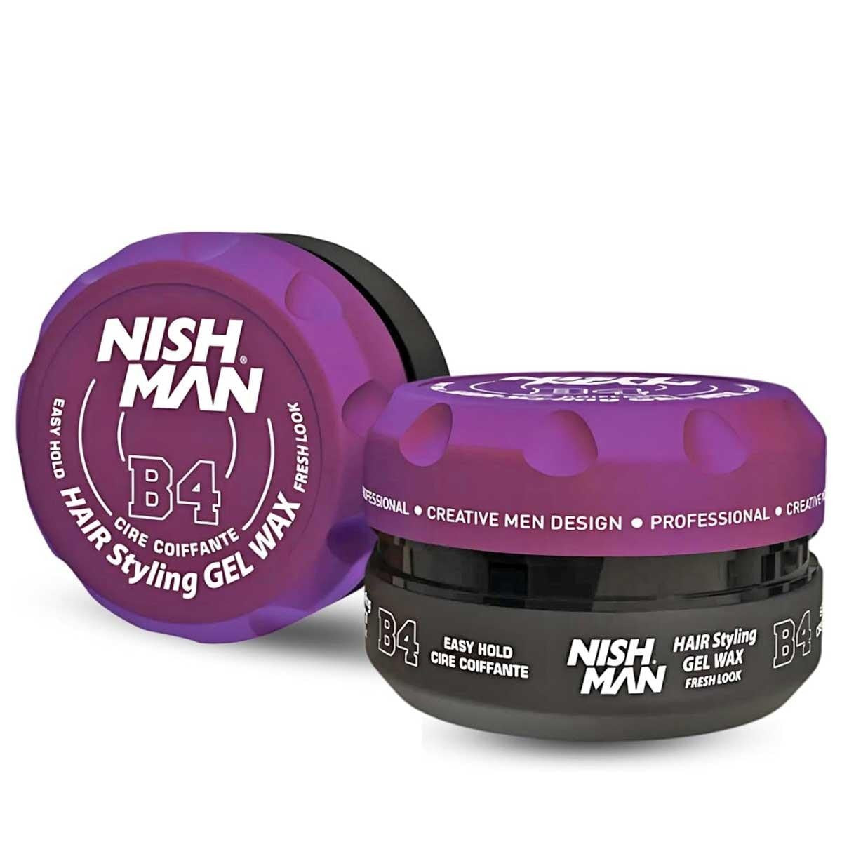 Nishman hiusten muotoilu aqua gel wax b4 fresh look 150 ml