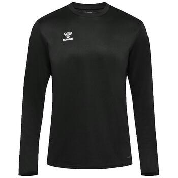 Hummel Urheilullinen collegepaita 'Essential' musta / valkoinen
