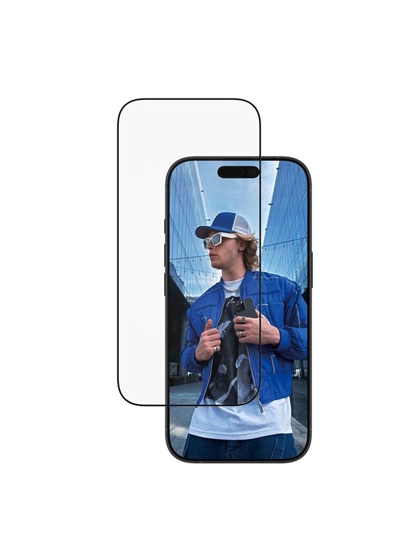 PanzerGlass Screen Protector iPhone 17 | iPhone 16 Pro | Ultra-Wide Fit w. EasyAligner