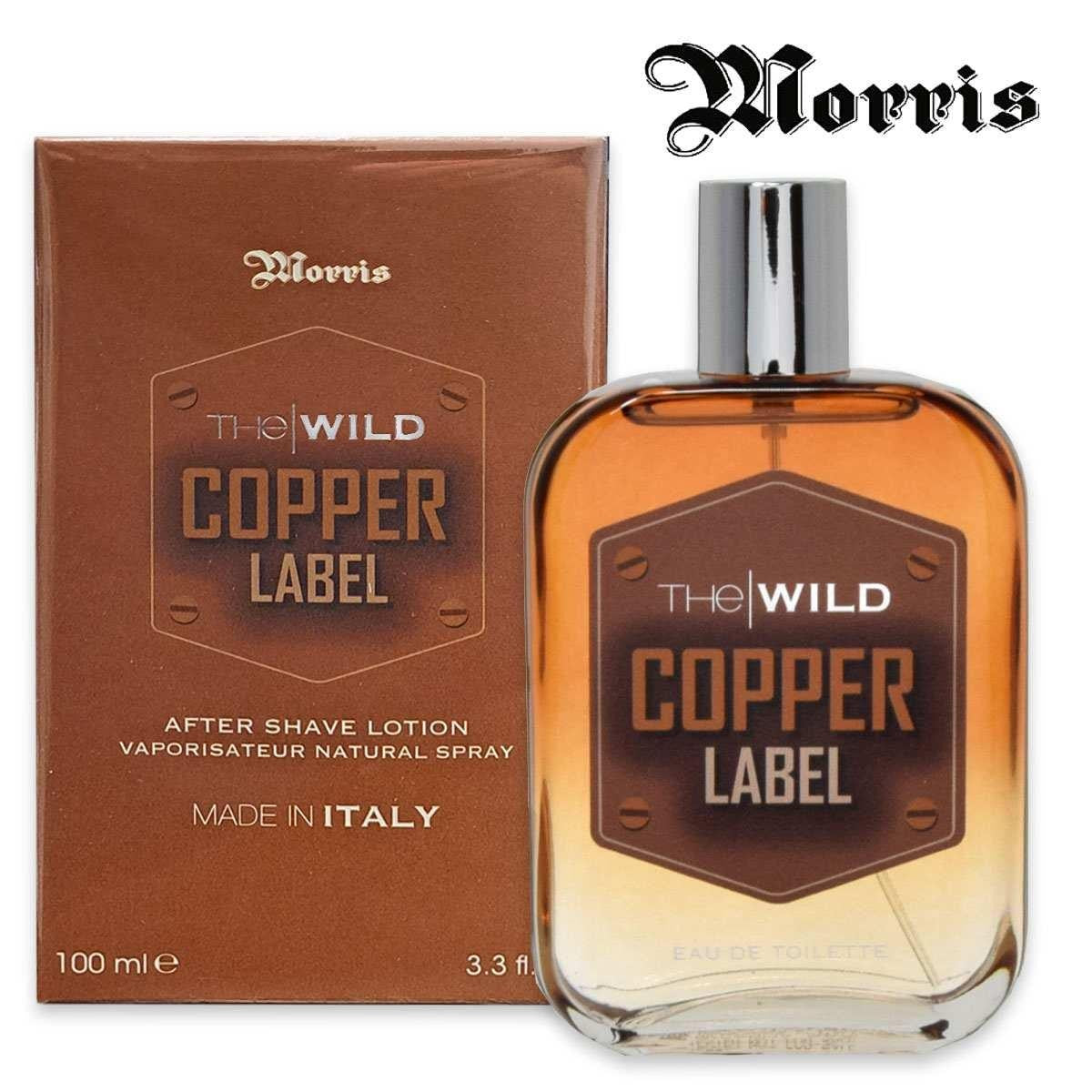 Morris the Wild Man etiketti kupari aftershave 100 ml