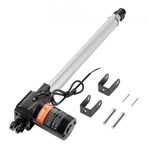 VEVOR Linear Actuator 12V 35.6 cm Heavy Duty 598.8 kg/6000N 0.5 cm/s IP44 Protection