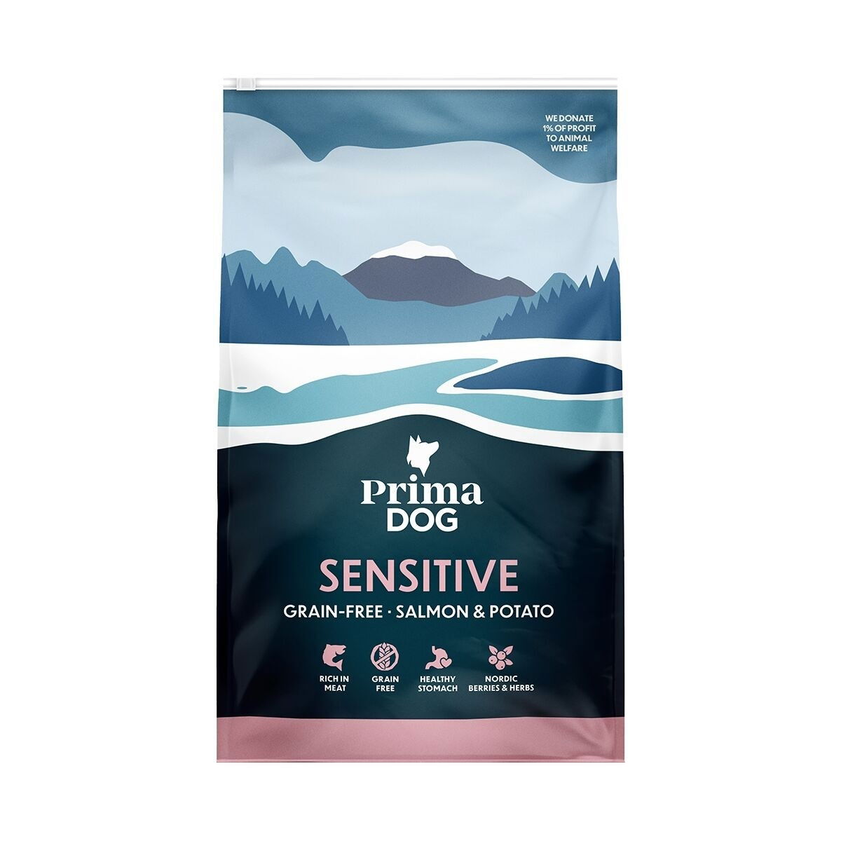 PrimaDog Grain Free Salmon & Potato 10 kg