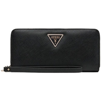GUESS Kukkaro 'LAUREL II SLG LARGE ZIP AROUND'  musta