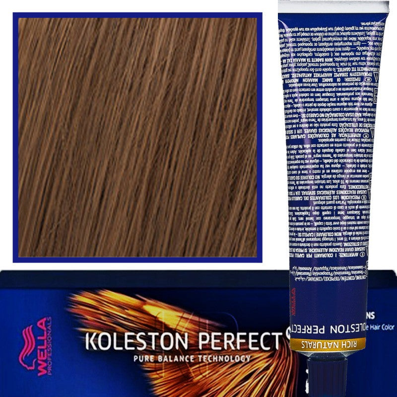 Wella Koleston Perfect Me oksidantti 60 ml+ hiusväri 60 ml 7/71