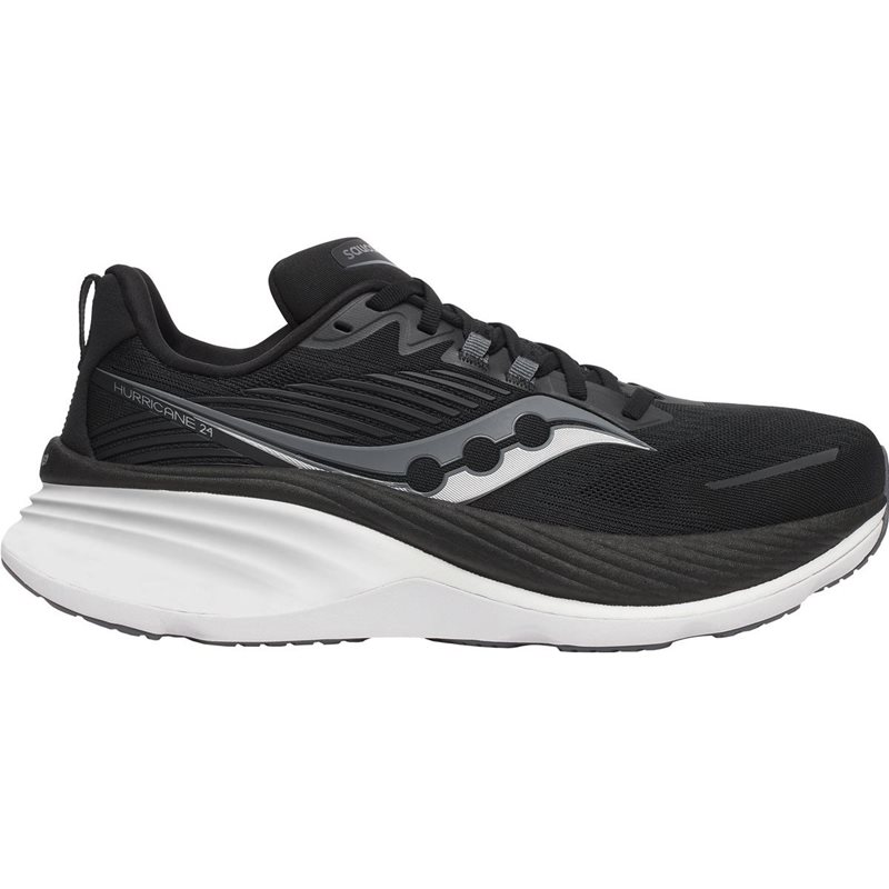 Saucony Hurricane 24 M Black/Carbon - 46.5