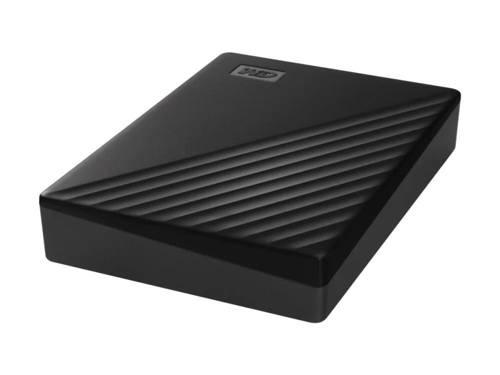 WD My Passport WDBR9S0060BBK - Kiintolevy - salattu - 6 TB - ulkoinen (kannettava) - USB 3.2 Gen 1 - 256-bittinen AES - musta