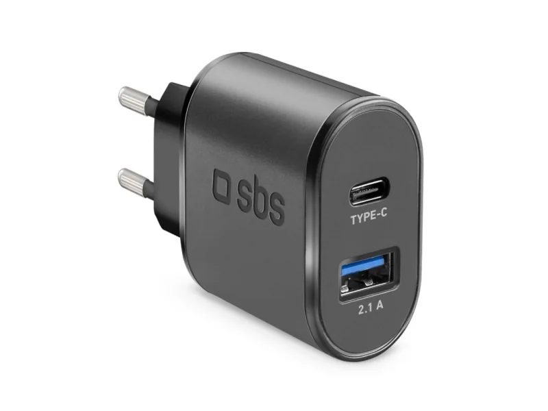 SBS 10W Charger - 2.1A - Black