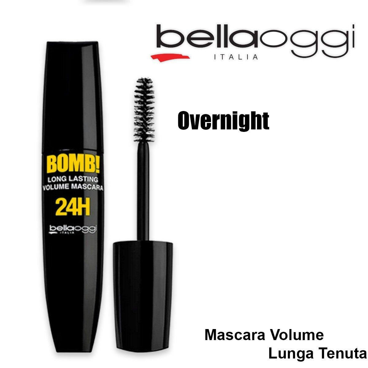 Pommi  24H Mascara Volyymi Pitkäkestoinen Overnight