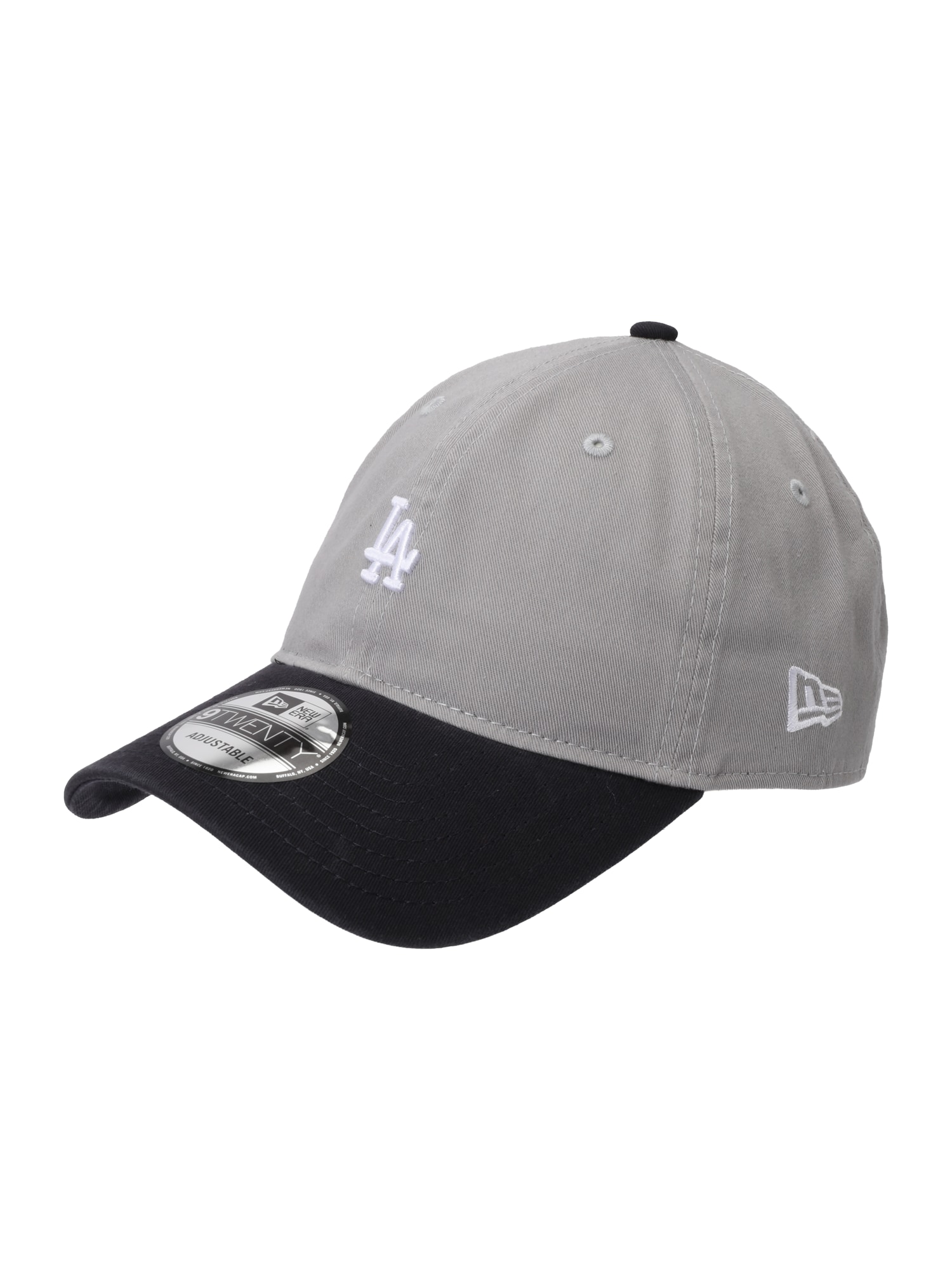 NEW ERA Lippalakki 'MLB Los Angeles Dodgers'  harmaa / musta / valkoinen