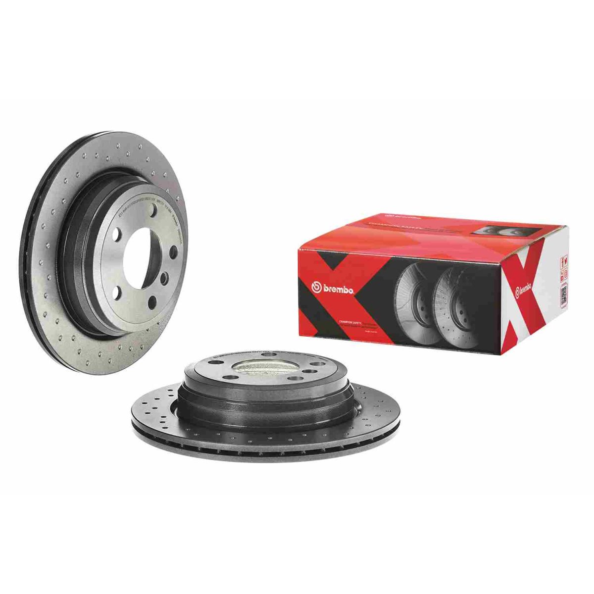Jarrulevy BREMBO 09.B338.1X