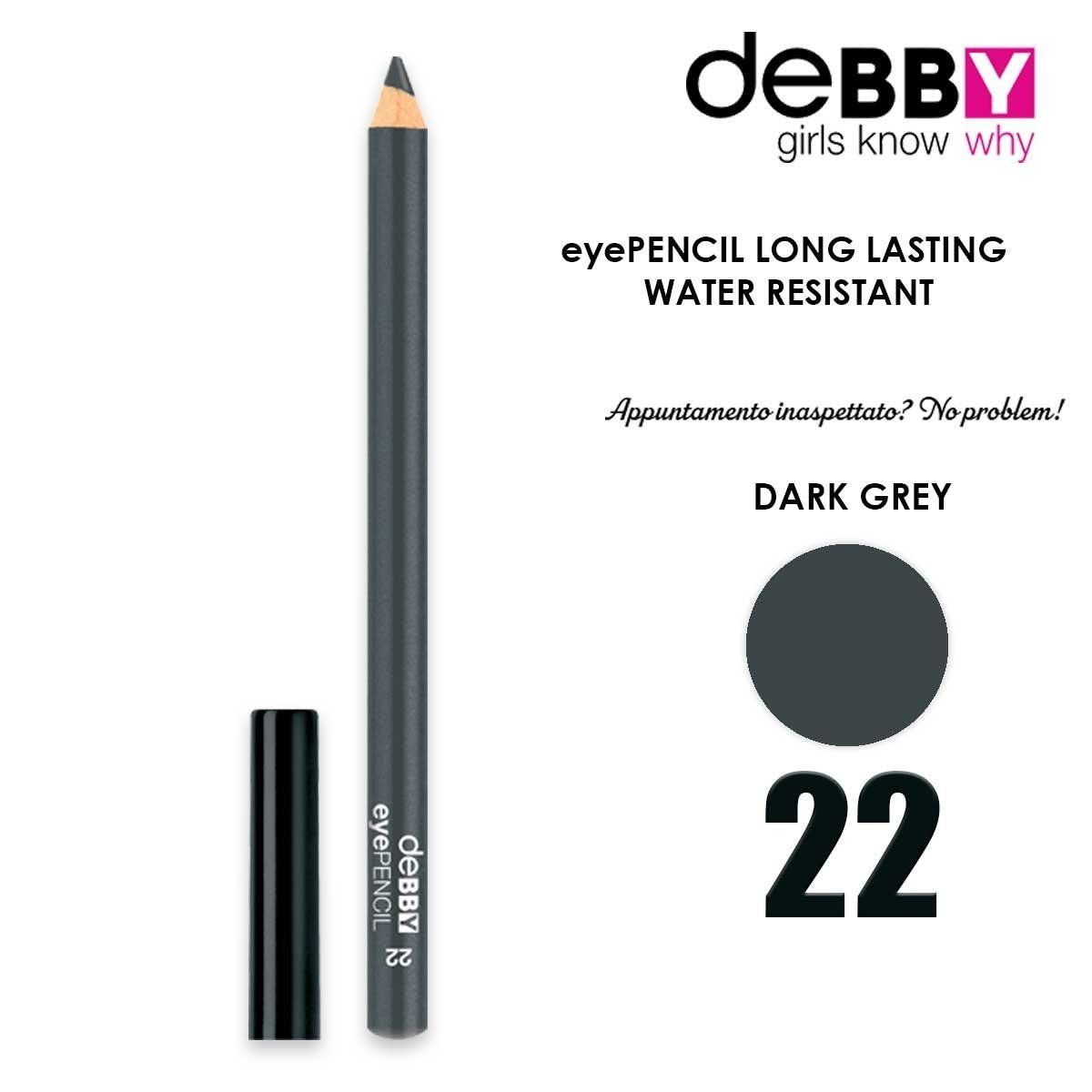 Debby Pitkäkestoinen vedenkestävä silmäkynä Eyepencil 22