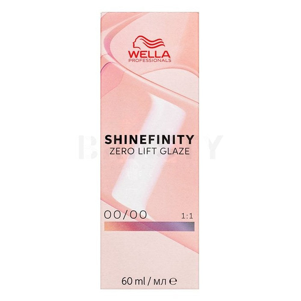 Hiusväri Wella Shinefinity Zero Lift Glaze Angielski 60ml 00/00 | Asia selvä