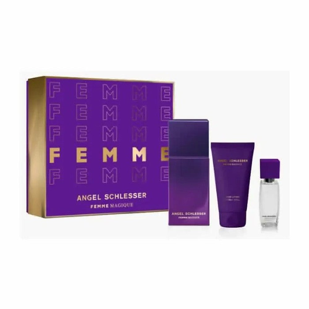 Angel Schlesser Femme Magique Eau De Toilette Spray 100ml Setti, 3 kpl