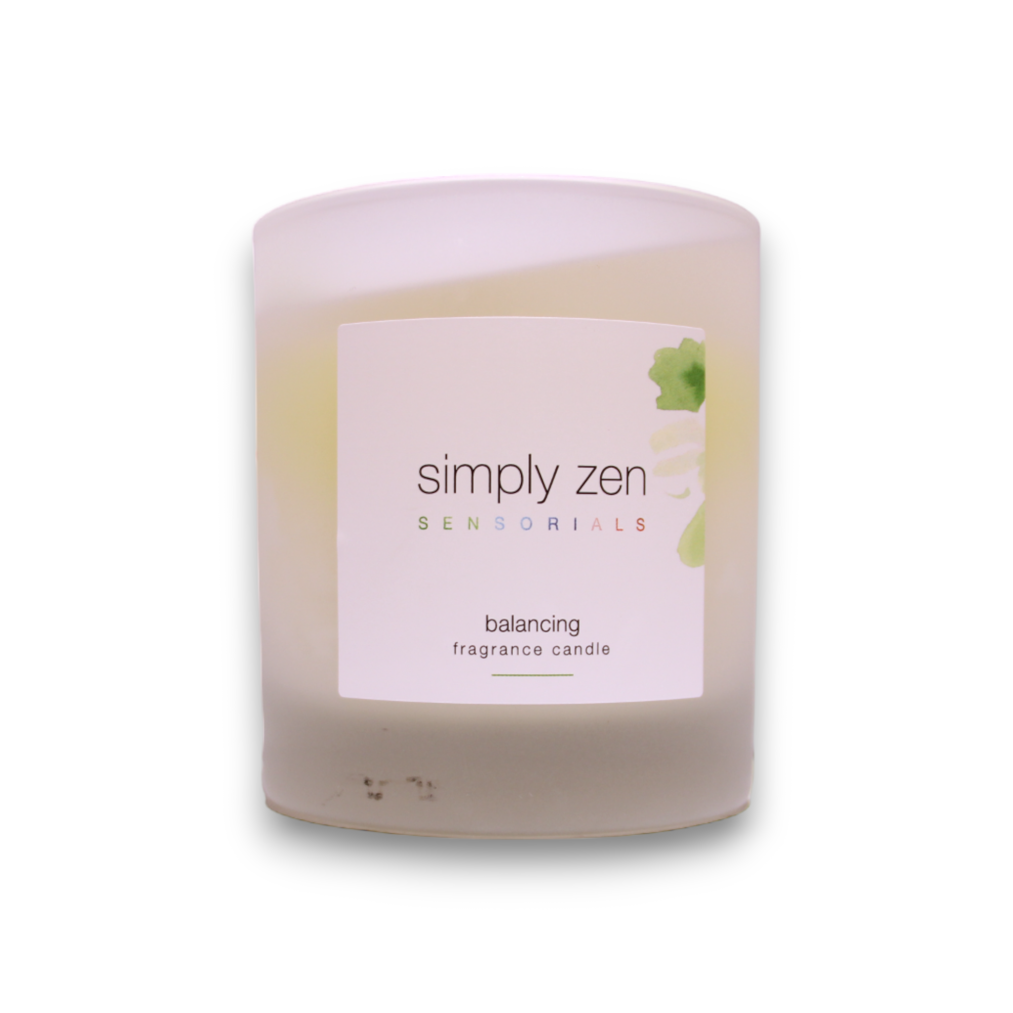 Tasapainottava bergamotin tuoksukynttilä Simply Zen Sensoraalit 240g