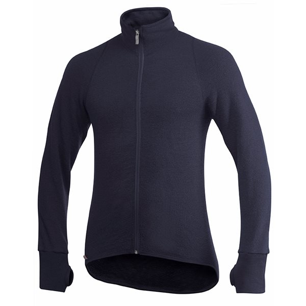 Woolpower Full Zip Jacket 600 Dark Navy - XS