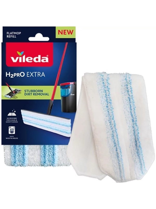 Vileda Vileda H2PRO Flat mop Refill 175786 Vastaa: N/A
