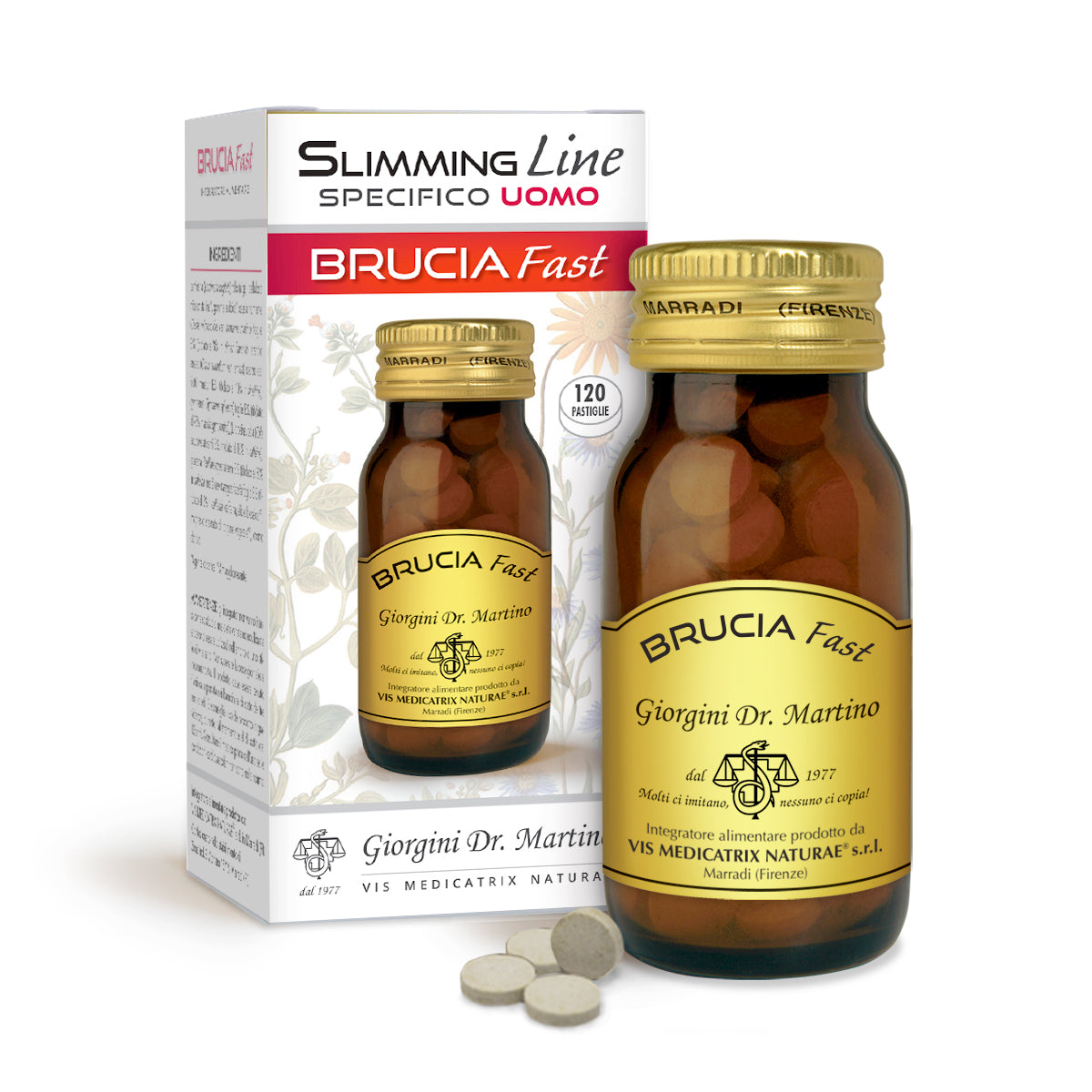 Dr Giorgini Brucia Fast Uomo 48g — Integratore