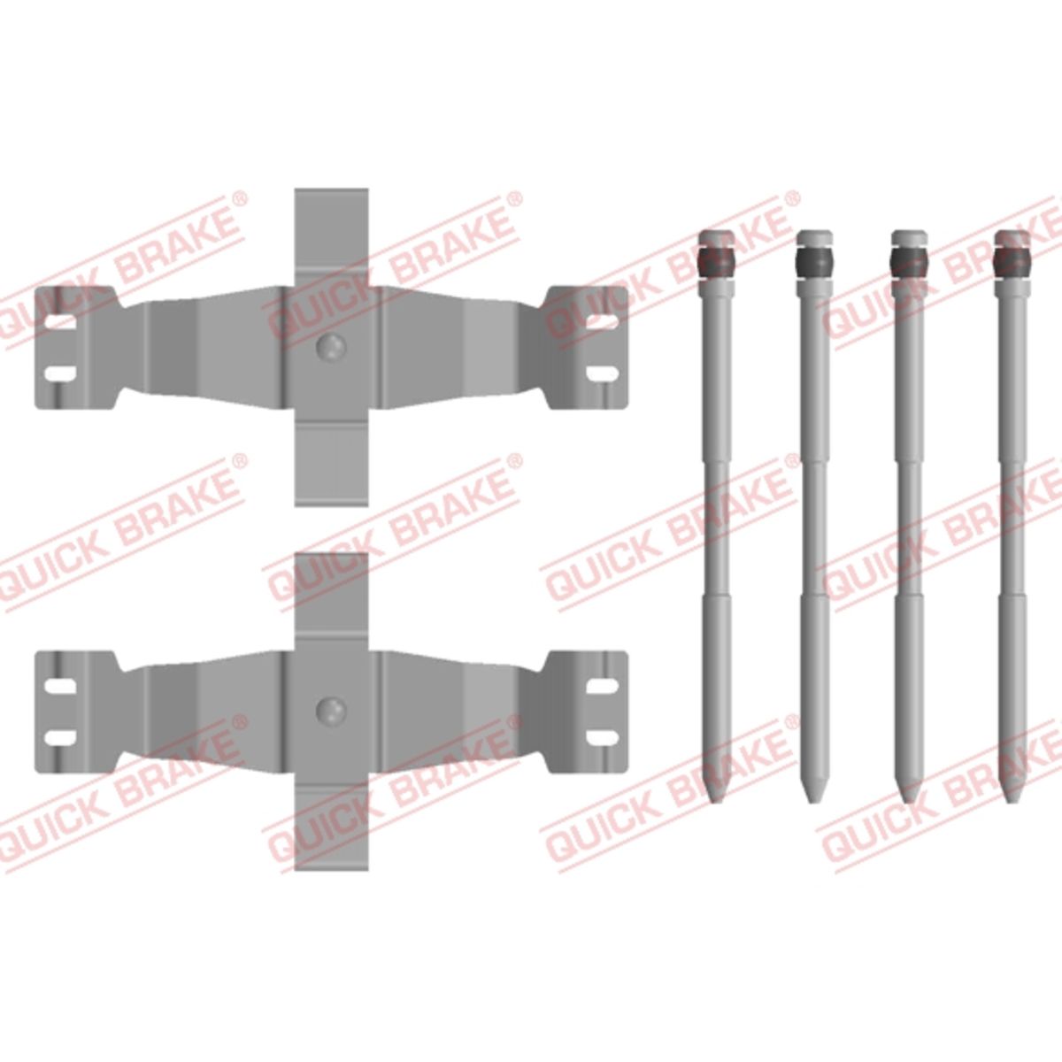Jarrupalojen asennussarja QUICK BRAKE 109-0122
