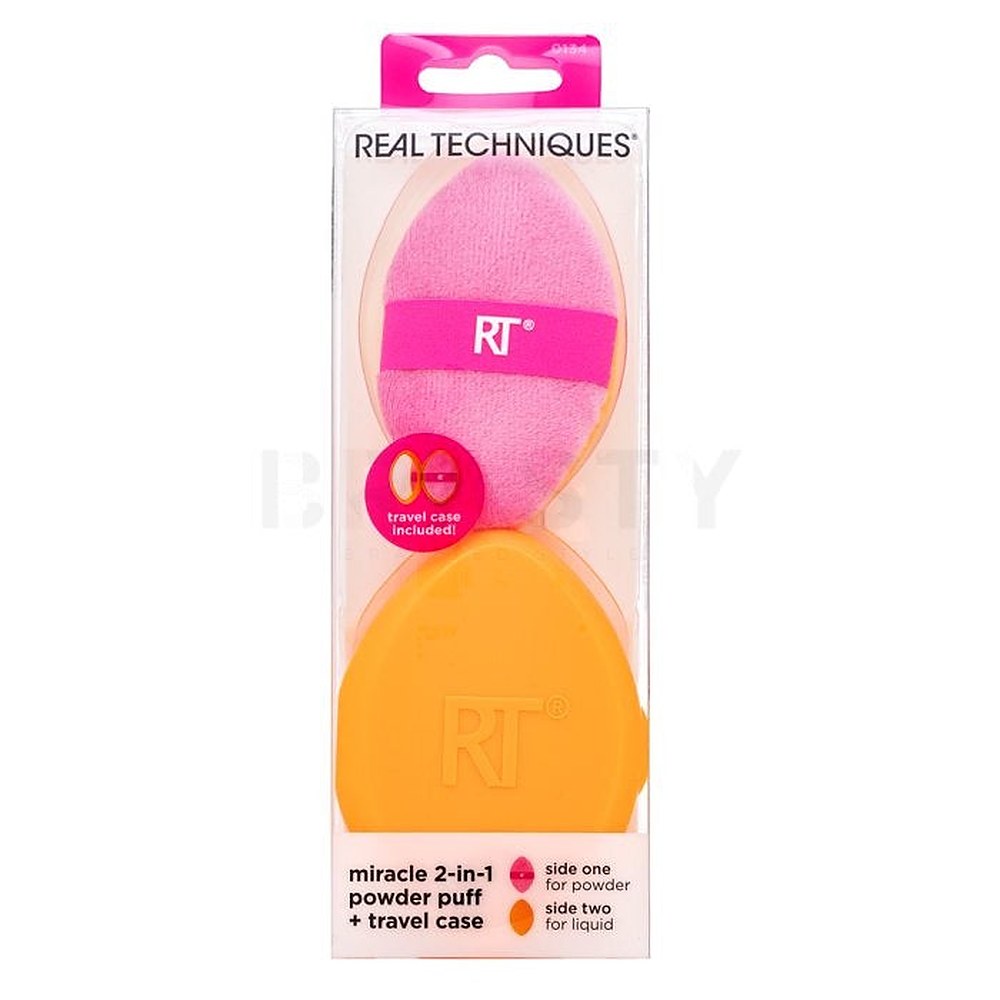 Real techniques Miracle 2-in-1 Puff - Puuteriapplikaattori