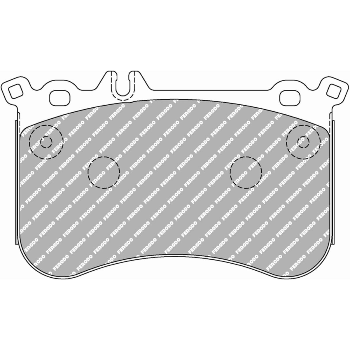 Jarrupalat, levyjarru FERODO RACING FCP4806H