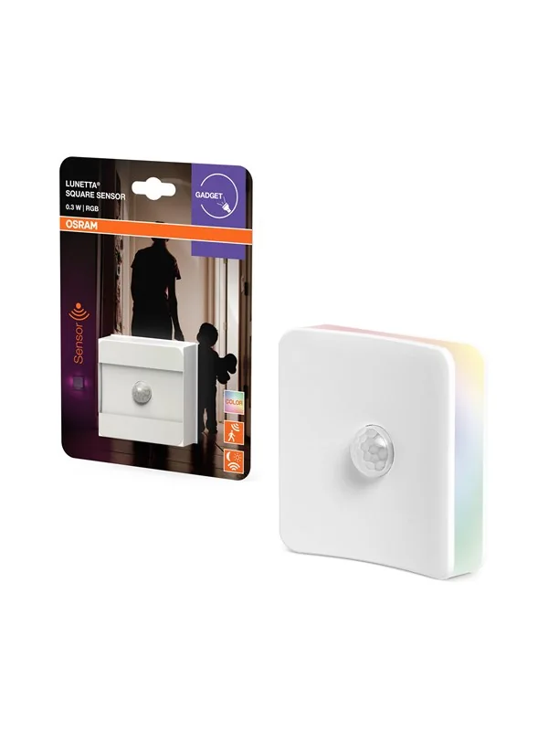 Osram Lunetta Square Sensor 44mm white