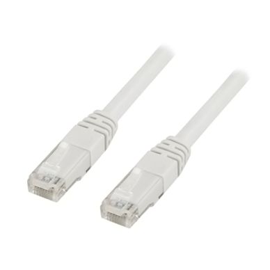 DELTACO DELTACO UTP Cat6 laitekaapeli 0.5m, valkoinen 7340004613718 Vastaa: N/A