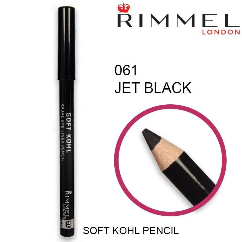 Pehmeä Kohl Kajal -silmäkynä (Kajal Eye Pencil) 1,2 g - Varjostin: 061 Jet Black