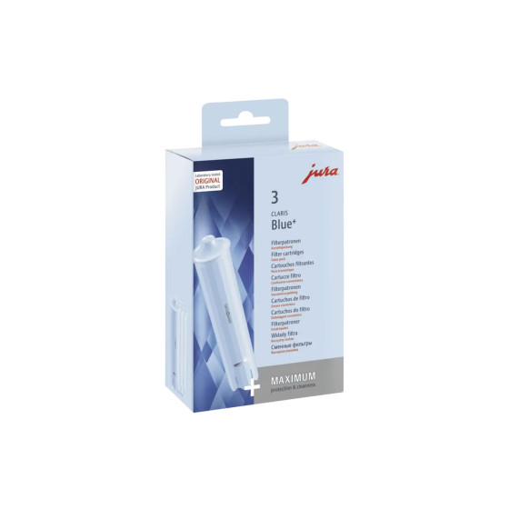 Jura Claris Blue + 3 kpl 24231 Kahvi Yleiset tarvikkeet Suodatinpatruuna suodatinpatruuna