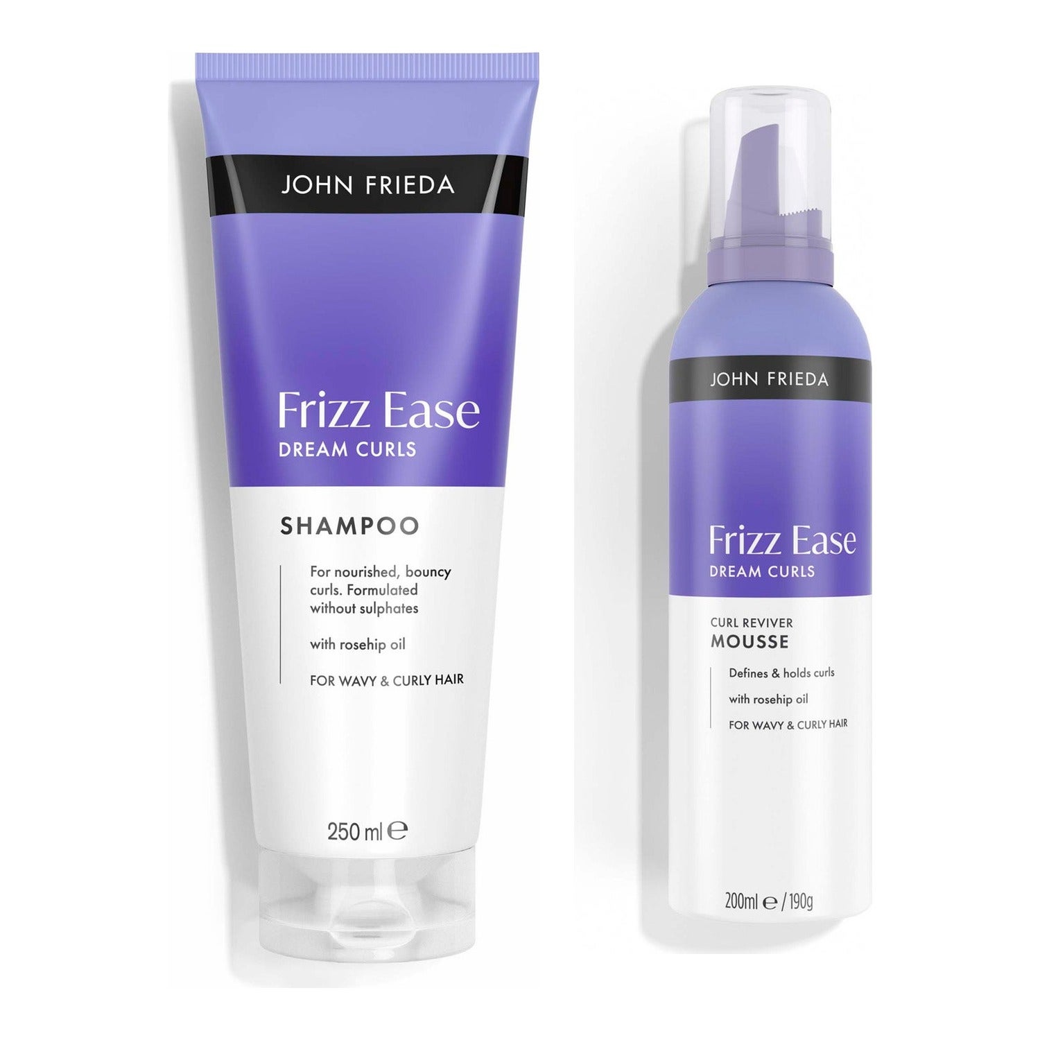 John Frieda Frizz Ease Dream Curls Curl reviver mousse 200 ml