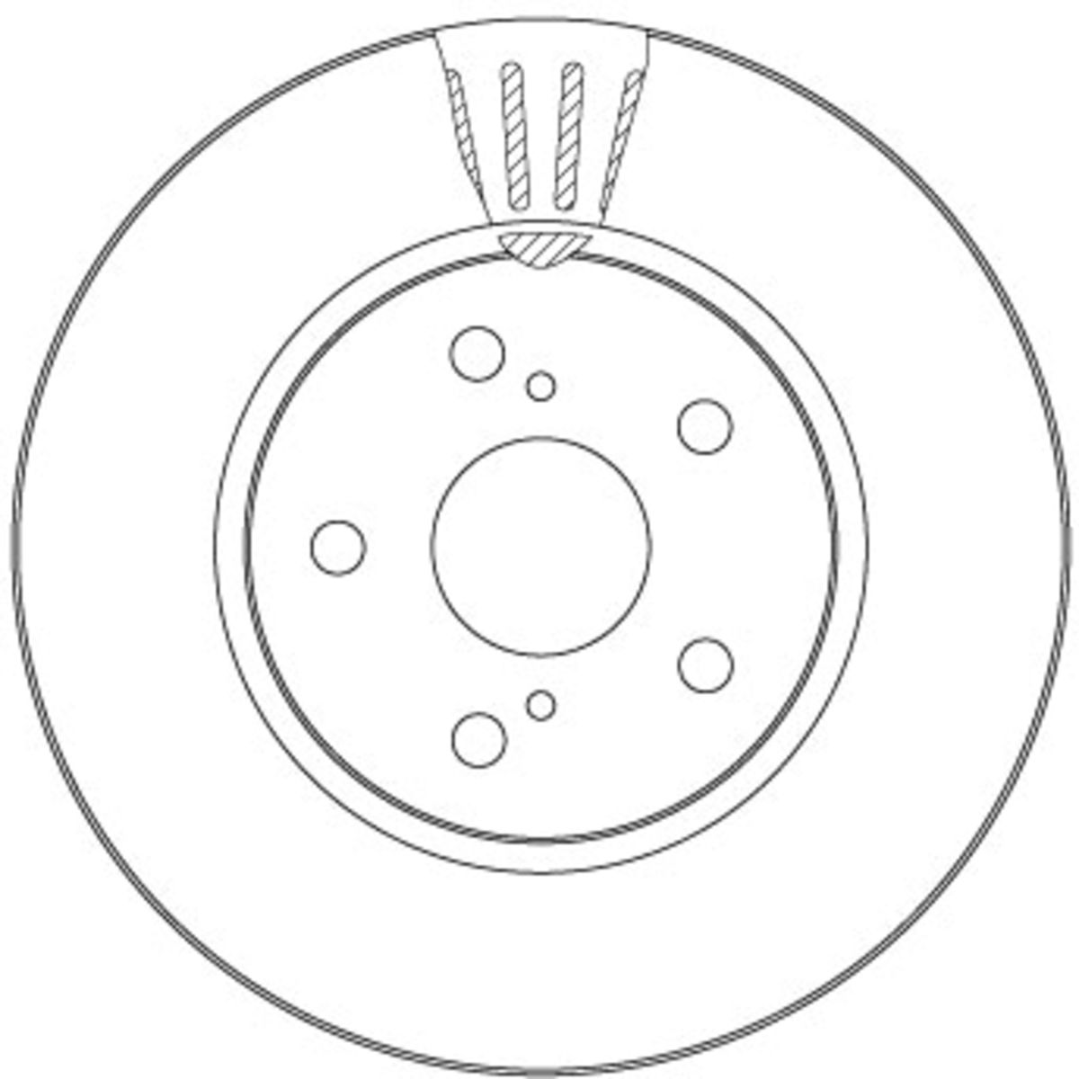 Jarrulevy TRW DF6986S