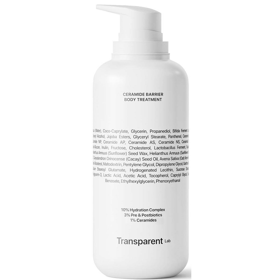 Niche Beauty Lab Transparent Lab Ceramide Barrier Body Treatment - 400 ml
