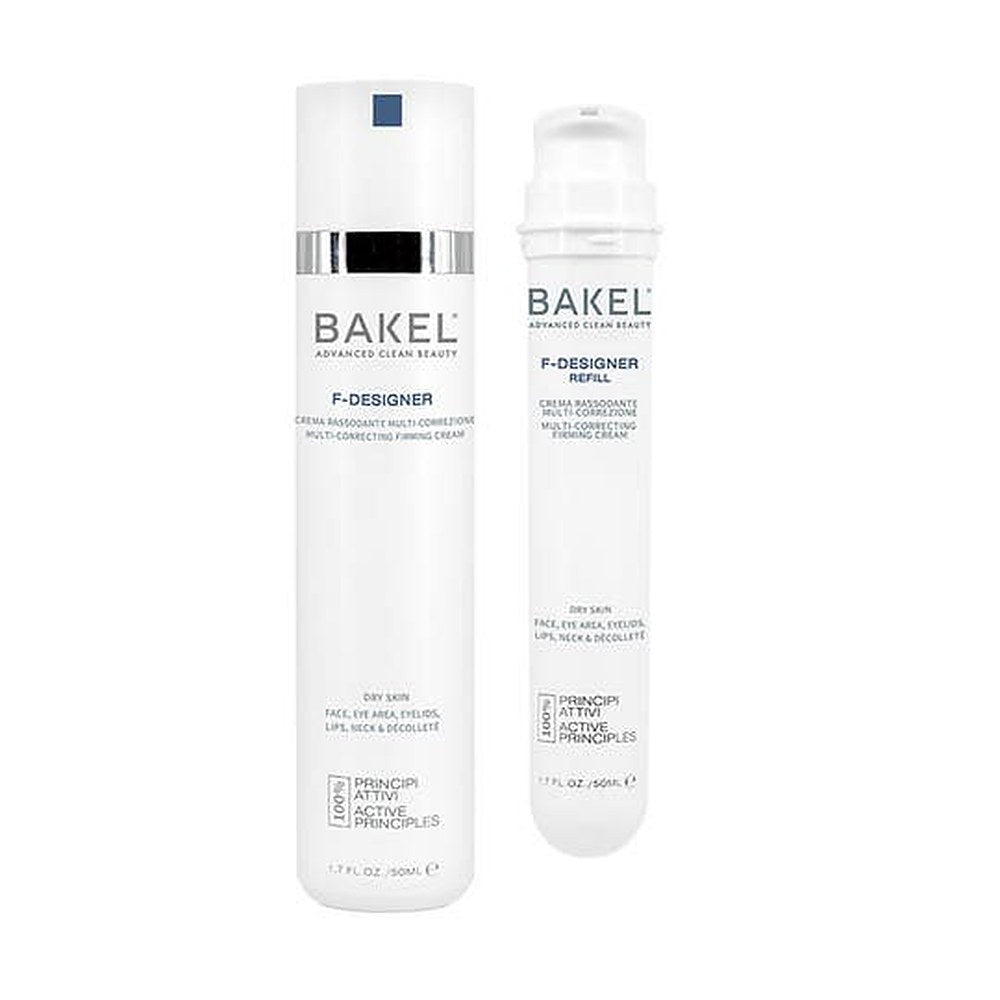 Bakel F-Designer Dry Skin -kotelo ja täyttöpakkaus