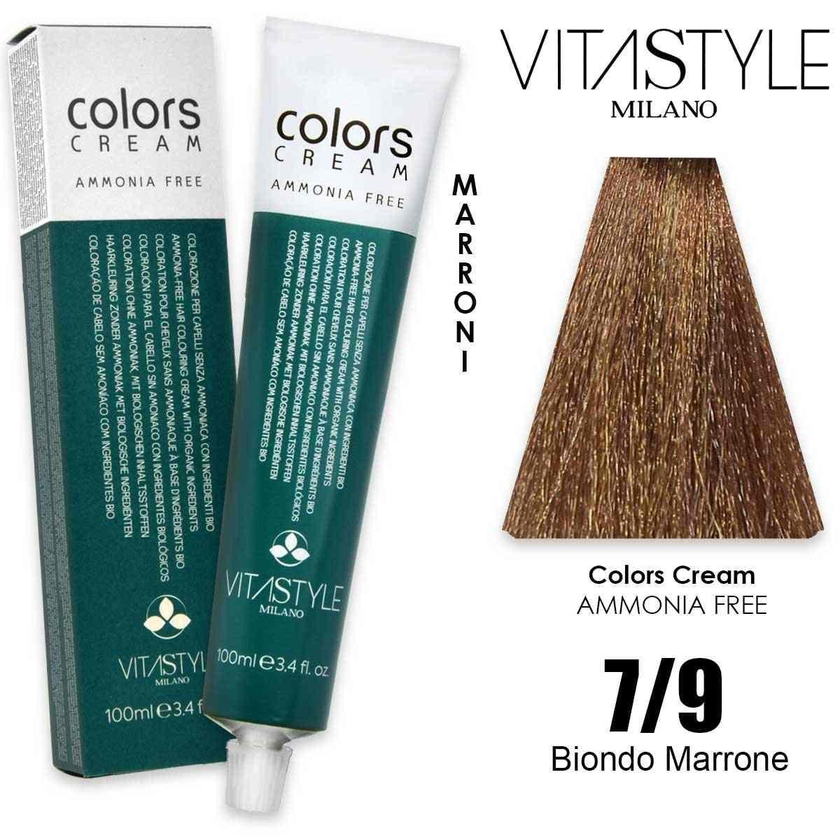 Vitastyle Ammoniakiton hiusvärivoide 100 ml 7.9
