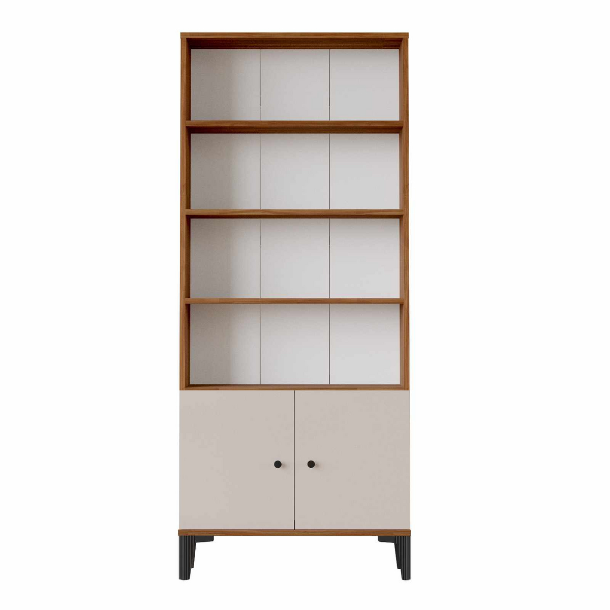 Norda Design Monikäyttökaappi Vertex, pähkinä, 25 × 75 × 178 cm