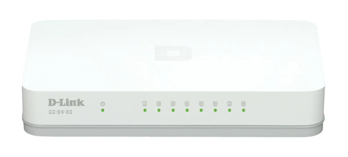 D-link Dlinkgo 8-port Gigabit Ethernet Switch Go-sw-8g