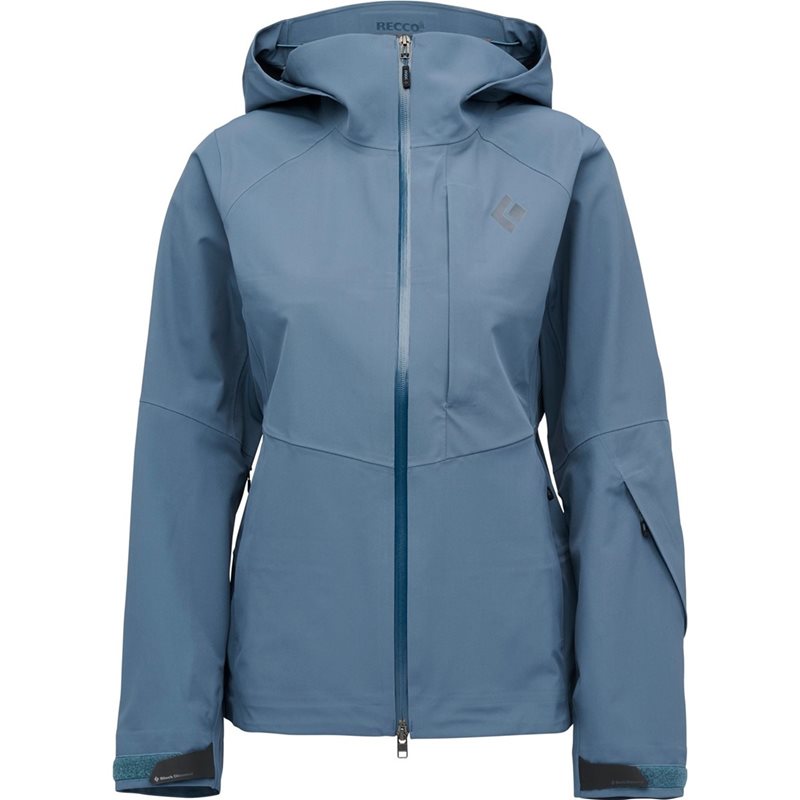 Black Diamond W Recon Stretch SkiShell Midnight Blue - M