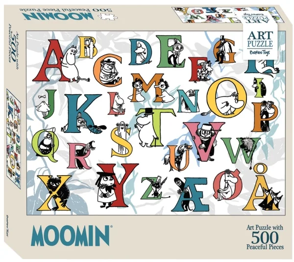 Muumien taidepalapeli - 500 palaa - ABC